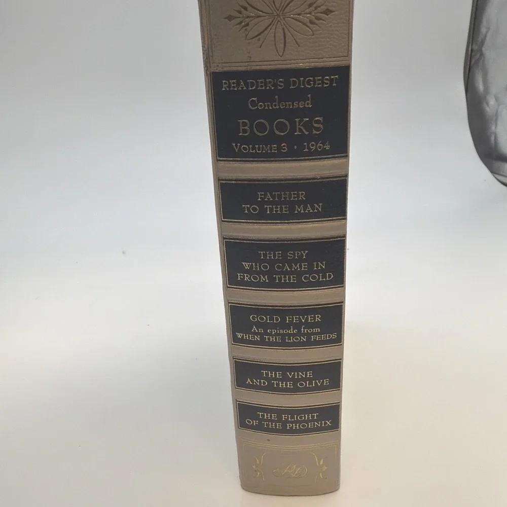 Readers‎ Digest Condensed Books Vol 3 - 1964 (Hardcover) 5 Stories DECOR STAGING